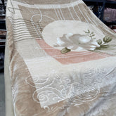 PREMIUM THREE PLY QUEEN SIZE BLANKET – SUPER SOFT, THICK & REVERSIBLE | 5KG HEAVY WARM BLANKET