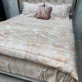 PREMIUM PURE COTTON SUPER KING SIZE 5 -PIECE COMFORTER & AC BEDDING SET – LUXURY YEAR-ROUND COMFORT
