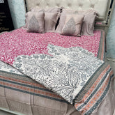 LUXURY JAIPURI 8-PIECE BAMBOO COTTON COMFORTER SET – SUPER KING SIZE