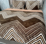 WINTER QUEEN SIZE QUILT COVER SET WITH FITTED SHEET