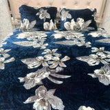 WINTER QUEEN SIZE FITTED BEDHSEET SET IN 3 PCS