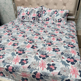 PURE COTTON QUEEN TO KING FITTED SHEET SET – SOFT & BREATHABLE