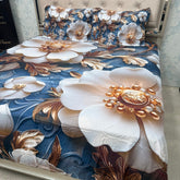 PREMIUM SOFT COTTON SUPER KING SIZE HEAVY BEDSHEET SET – 11D COLLECTION