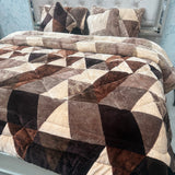 WINTER SUPER KING SIZE QUILT SET WITH FITTED BEDSHEET AND 2 CUSION PREMIUM QUALITY SUPER WARM SET