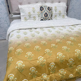 SUMMER PREMIUM QUALITY PURE COTTON 4 PCS COMFORTER SET