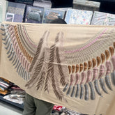 FANCY PURE PASHMINA STOLE WITH EMBROIDERY IN VERY LIGHT WEIGHT