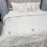 PREMIUM KING SIZE 7 PCS QUILTED BEDCOVER SET WITH DESINER COMFORTER