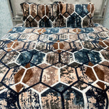 WINTER SUPER KING SIZE ANTI SKID THICK BEDHSEET SET