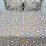 SUMMER SUPER KING SIZE 100% COTTON WITH CHICKEN KARI KASH ON PILLOW COVERS