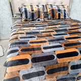 WINTER WARM QUEEN SIZE 4 PCS QUILT COVER SET