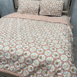 SUMMER QUEEN SIZE FULL REVERSIBKE DOHAR SET ( same as comforter set )