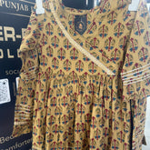 GIRLS SHARARA SUIT IN COTTON