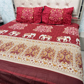 PREMIUM PURE COTTON SUPER KING FITTED SHEET – CUSTOM SELECTED DESIGNS