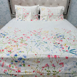 BRANDED PREMIUM PURE COTTON FLAT KING TO SUPER KING SIZE BEDSHEET SET
