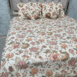 SUMMER QUILTED JAIPURI STYLE KING SIZE 5 PCS BEDSHEET SET
