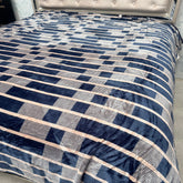 LUXURY KING SIZE QUILT COVER – SOFT WARM CONTRAST BEDDING COVER | PREMIUM MODERN DESIGN