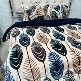 6-PIECE LUXURY SHERPA QUILT SET WITH FITTED SHEET β CUSTOMISED QUEEN & KING SIZE