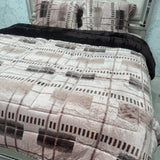 WINTER KING AND QUEEN SIZE 4 PCS QUILT SET