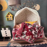 WINTER MONTE CARLO 5 PCS BABY QUILT SET FOR CORT