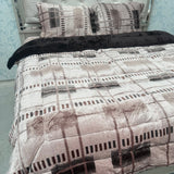 WINTER KING AND QUEEN SIZE 4 PCS QUILT SET