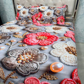 PREMIUM SOFT COTTON SUPER KING SIZE HEAVY BEDSHEET SET – 11D COLLECTION