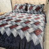WINTER SUPER KING SIZE 3 PCS BEDHSEET SET