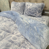 WINTER BRANDED KING SIZE PREMIUM QUILT SET WOTH SUPER KING SIZE BEDSHEET