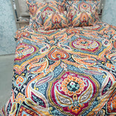 SUMMER JAIPURI STYLE 5 PCS KING SIZE BEDCOVER SET