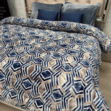 LUXURY MONTE CARLO QUILT WITH BEDSHEET & CUSHIONS – SUPER KING SIZE