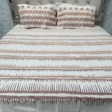 SUMMER QUEEN SIZE PURE COTTON BEDSHEET SET