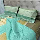 SUMMER PREMIUM QUALITY PURE COTTON KING SIZE 4 PCS COMFORTER SET