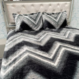 WINTER QUEEN SIZE 3 PCS FLAT BEDSHEET SET