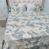 BRANDED PREMIUM PURE COTTON FLAT KING TO SUPER KING SIZE BEDSHEET SET