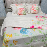 LUXURY JAIPURI 8-PIECE BAMBOO COTTON COMFORTER SET – SUPER KING SIZE