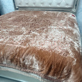 LUXURY SUPER SOFT DOUBLE PLY HEAVY REVERSIBLE WINTER BLANKET – ULTRA WARM PREMIUM BEDDING