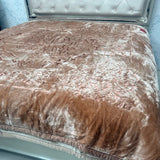LUXURY SUPER SOFT DOUBLE PLY HEAVY REVERSIBLE WINTER BLANKET – ULTRA WARM PREMIUM BEDDING