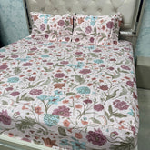 PURE COTTON QUEEN TO KING FITTED SHEET SET – SOFT & BREATHABLE