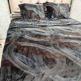 WINTER KING SIZE 4 PCS QUILT COVER SET