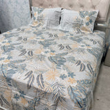 BRANDED PREMIUM PURE COTTON FLAT KING TO SUPER KING SIZE BEDSHEET SET