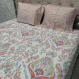 SUMMER SUPER KING SIZE ( JUBMO SIZE) FLAT MUSLIN PURE COTTON BEDHSEET SET