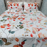 BRANDED PREMIUM PURE COTTON FLAT KING TO SUPER KING SIZE BEDSHEET SET