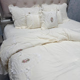 PREMIUM KING SIZE 7 PCS QUILTED BEDCOVER SET WITH DESINER COMFORTER