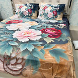 PREMIUM SOFT COTTON SUPER KING SIZE HEAVY BEDSHEET SET – 11D COLLECTION