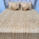 SUMNER DESINER SUPER KING SIZE PURE COTTON BEDSHEET WITH EMBROIDERY