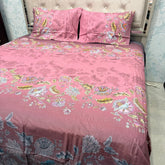 PREMIUM PURE COTTON SUPER KING SIZE BEDSHEET SET