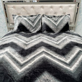 WINTER QUEEN SIZE 3 PCS FLAT BEDSHEET SET