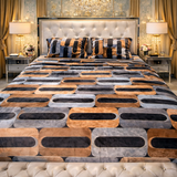 WINTER WARM QUEEN SIZE 4 PCS QUILT COVER SET