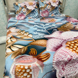 SUMMER SUPER KING SIZE 7 D BEDHSEET SET