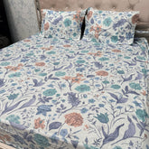 PURE COTTON QUEEN TO KING FITTED SHEET SET – SOFT & BREATHABLE