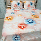 SUMMER SUPER KING SIZE 7 D FLAT BEDSHEET SET